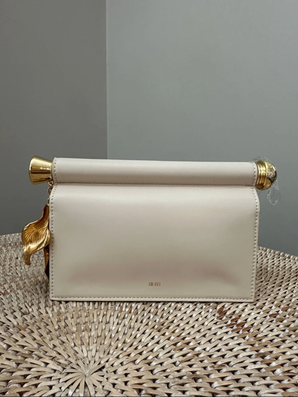 JW PEI - Holly Mini Clutch with Gold Leaf Accent - Picture 1 of 12